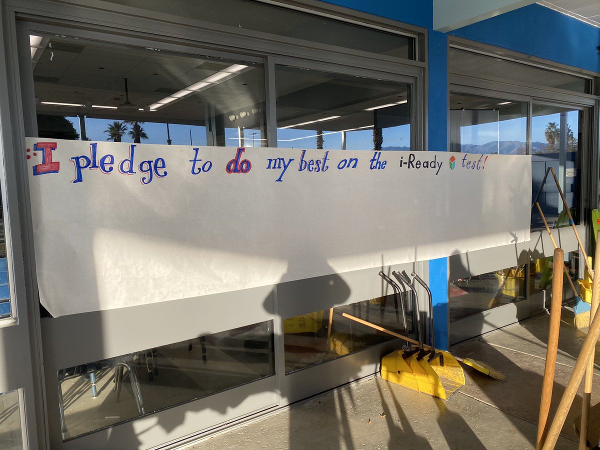 Mad_Patriots's tweet photo. Madison Patriots are gearing up for their Winter iReady Diagnostic by signing a pledge to do their best! #PatriotPROUD https://t.co/rtd6jQsXJz