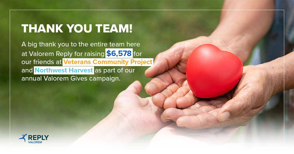 Valorem's tweet photo. At Valorem, we believe that when we all come together, our community thrives. Thank you everyone for your support!

#ValoremGives #BeValorem #HolidayGiving
@NWHarvest  @VCP_HQ https://t.co/29s88FGbJG