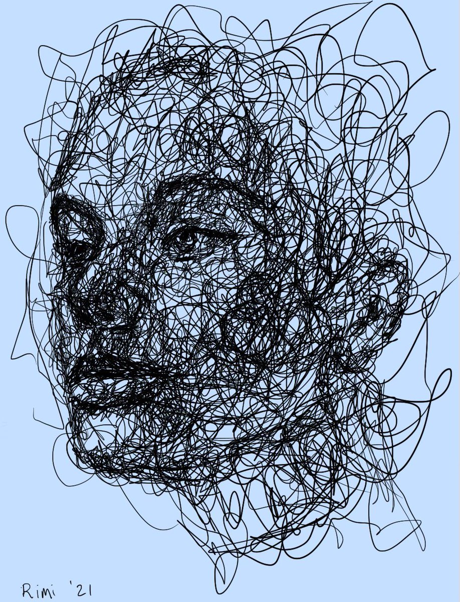 NFT collection! Scribble art! Now on opensea.io/rimikpaints/