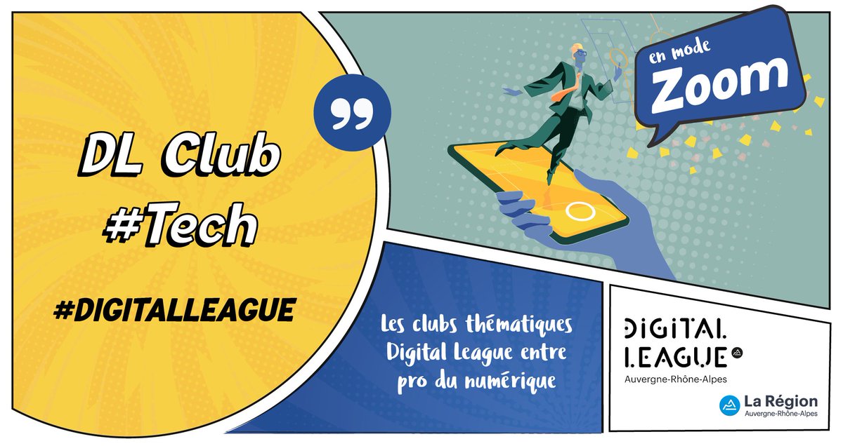 Digitaleague's tweet image. [DL Club] #Tech4Tech - 13 janvier 2022

Rejoignez-nous pour une session sous le thème de REX journée app in a day : les bénéfices du low code vu par des techs, animée par #pHack-Man et #Braderie.Pro

Pour en savoir plus 👉 bit.ly/32LGh1m