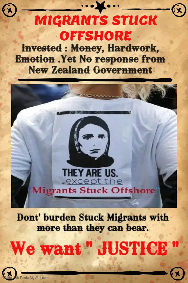 ramandh40888694's tweet photo. @jacindaardern
@KrisinMana
@RMarchNZ
@EricaStanfordMP
@PMOIndia
@DrSJaishankar
@NZHumanRights
@BBCWorld
@UNHumanRights
@anu_kaloti
@StuffAuckland
@gillbonnett
@QiuyiTan
@mcdowallact 
@dbseymour
@HumanistNZ
@GroundedKiwis
We r human beings, think about offshore stuck people https://t.co/tMat9whjPS