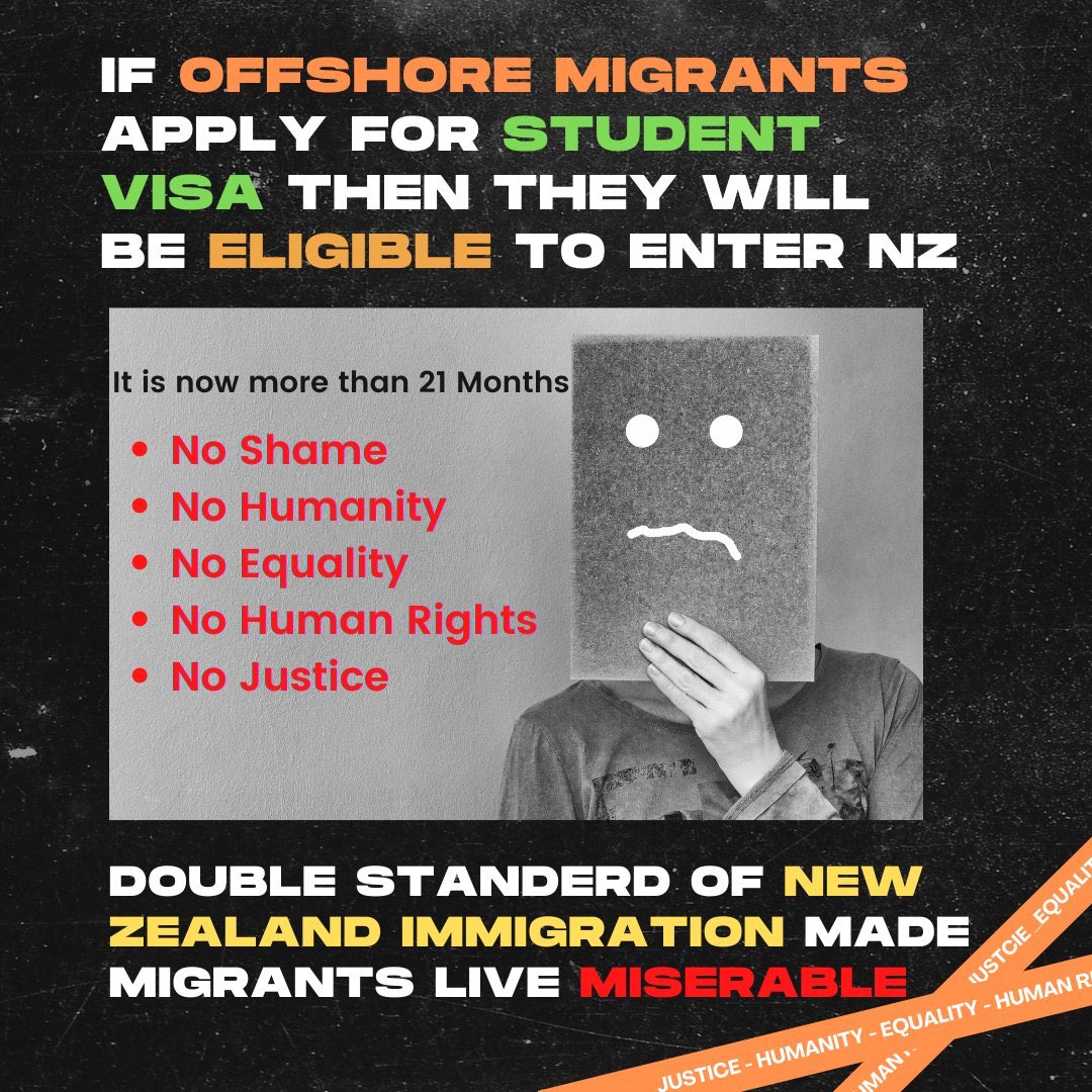 ramandh40888694's tweet photo. @jacindaardern
@KrisinMana
@RMarchNZ
@EricaStanfordMP
@PMOIndia
@DrSJaishankar
@NZHumanRights
@BBCWorld
@UNHumanRights
@anu_kaloti
@StuffAuckland
@gillbonnett
@QiuyiTan
@mcdowallact 
@dbseymour
@HumanistNZ
@GroundedKiwis
We r human beings, think about offshore stuck people https://t.co/tMat9whjPS