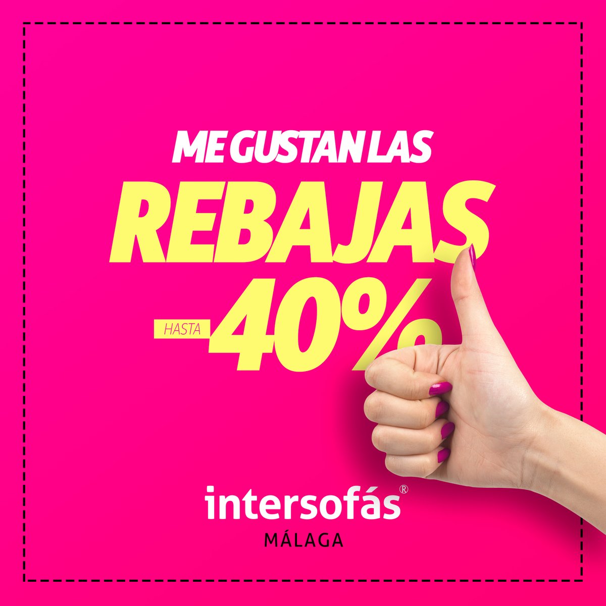 Intersofas_MLG's tweet photo. 👍🏻👍🏻 ¡Me gustan las #REBAJAS de #Intersofás® #Málaga! Visítanos y llévate tu #sofá o #colchón con hasta el 40% de Dto. y con financiación en 12 meses sin intereses.

https://t.co/SkV0bnv3Mh https://t.co/dL6qRPvYfC