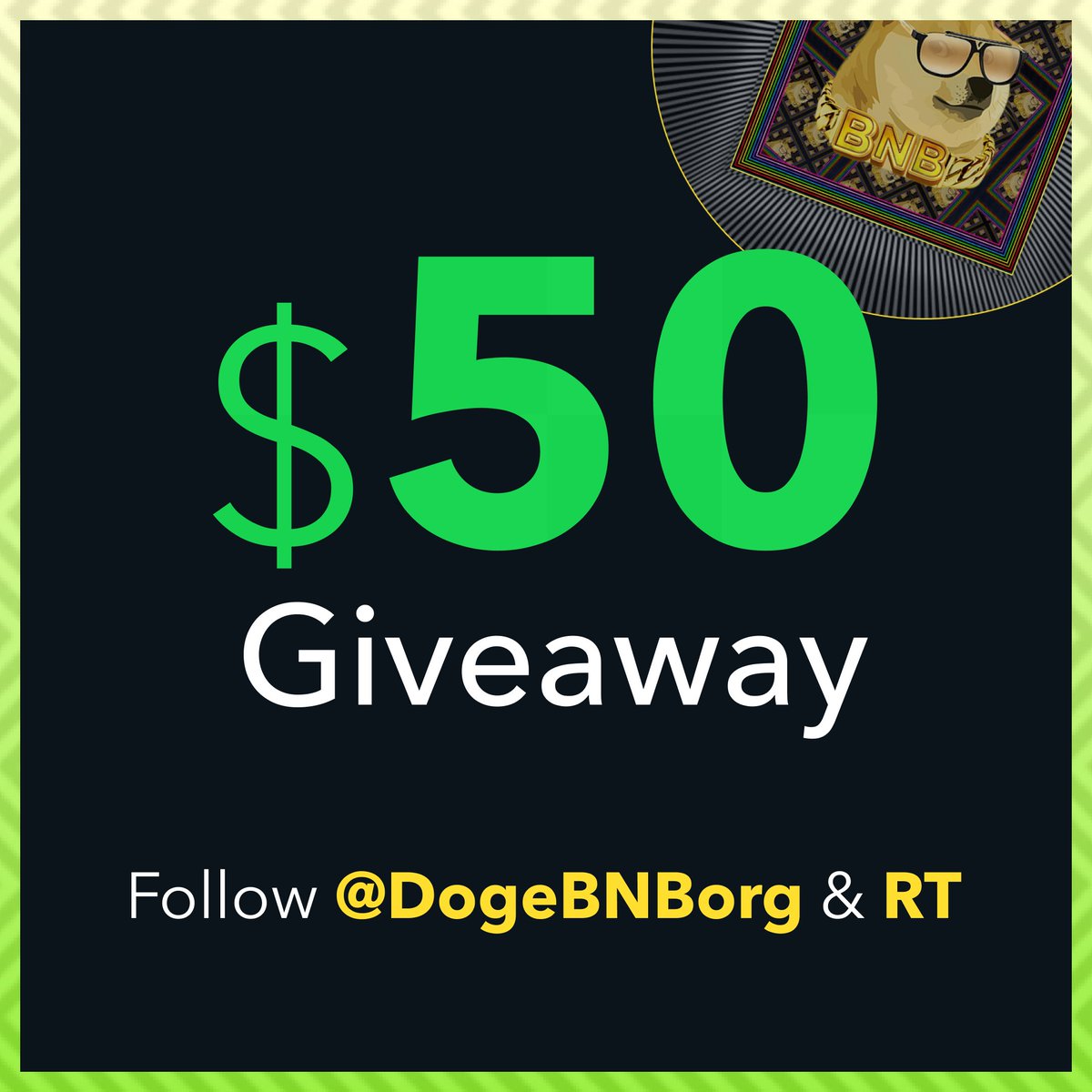 DogeBNBorg's tweet photo. $50 | ~48h

Tell your friends about https://t.co/vEiME1ZrNu and RT this post😎

#Airdrop, #BSCGem, #Airdrops https://t.co/1PXeM7Kil7