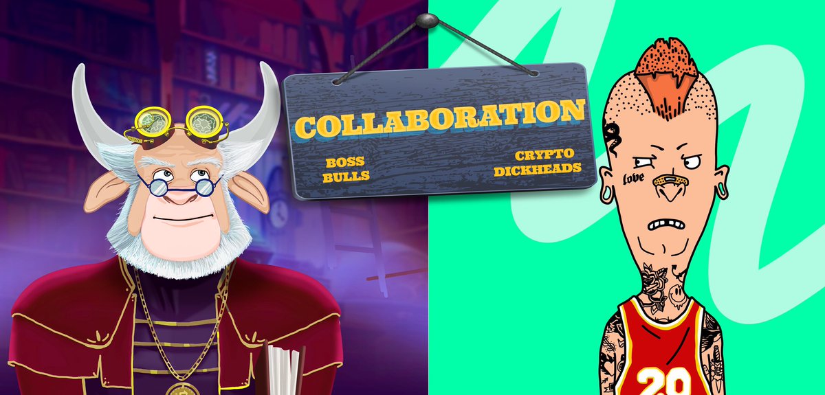 🎁 COLLAB GIVEAWAY 🎁

📢We're giving away 5 @avaxbossbulls whitelist spot!
 
 Rules:
1️⃣Follow: <a href="/dickheadscrypto/">Crypto Dickheads 🔺</a>  &amp; @avaxbossbulls 
2️⃣Like &amp; RT
3️⃣Tag 2 Frens 🍻

⏰48 Hours