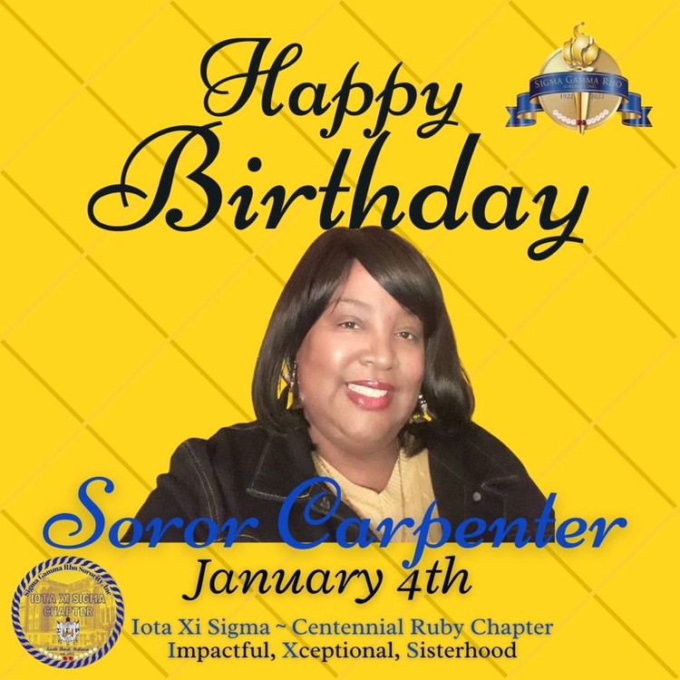 IxsRho's tweet photo. Happy Birthday Soror Carpenter! 💙💛🐩 #IXSSGRho #PrettyPoodle https://t.co/epdCrPMNPw