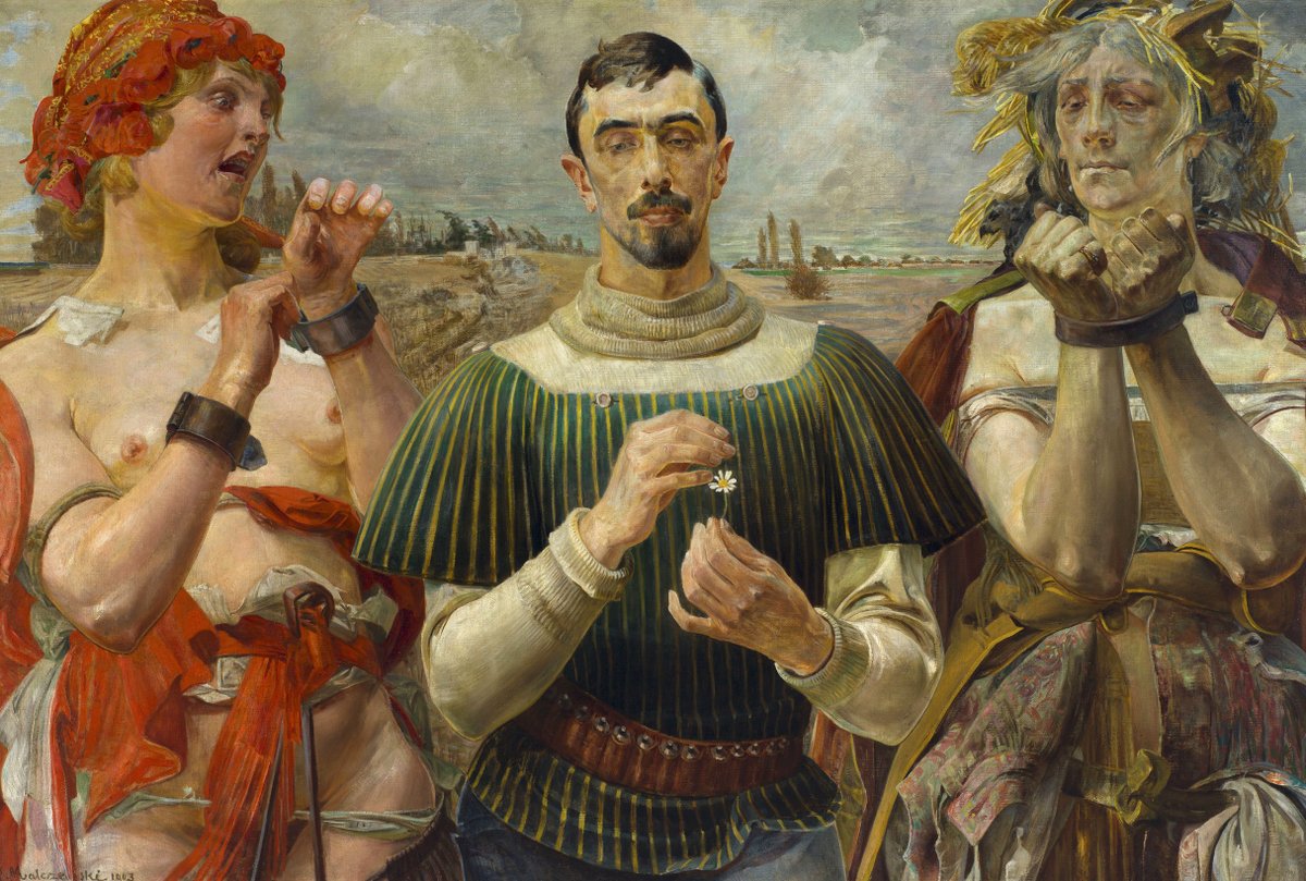 polmastersofart's tweet photo. Jacek Malczewski - Hamlet polski. Portret Aleksandra Wielopolskiego (olej na płótnie, 100 x 148 cm), 1903, @Muzeum_Narodowe. #PolishMastersofArt #PolishArt #PolskaSztuka #JacekMalczewski https://t.co/IDPzPIdovv