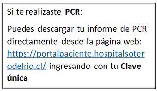 CesfamLF's tweet photo. Tenemos el agrado de compartir con ustedes el instructivo para descargar tu informe de PCR 😉 Ingresa a la página web 👉https://portal https://t.co/iafl2AITRf @MuniLaFlorida @Hosp_EloisaDiaz @SoterodelRio https://t.co/iN0S8aj9Lm