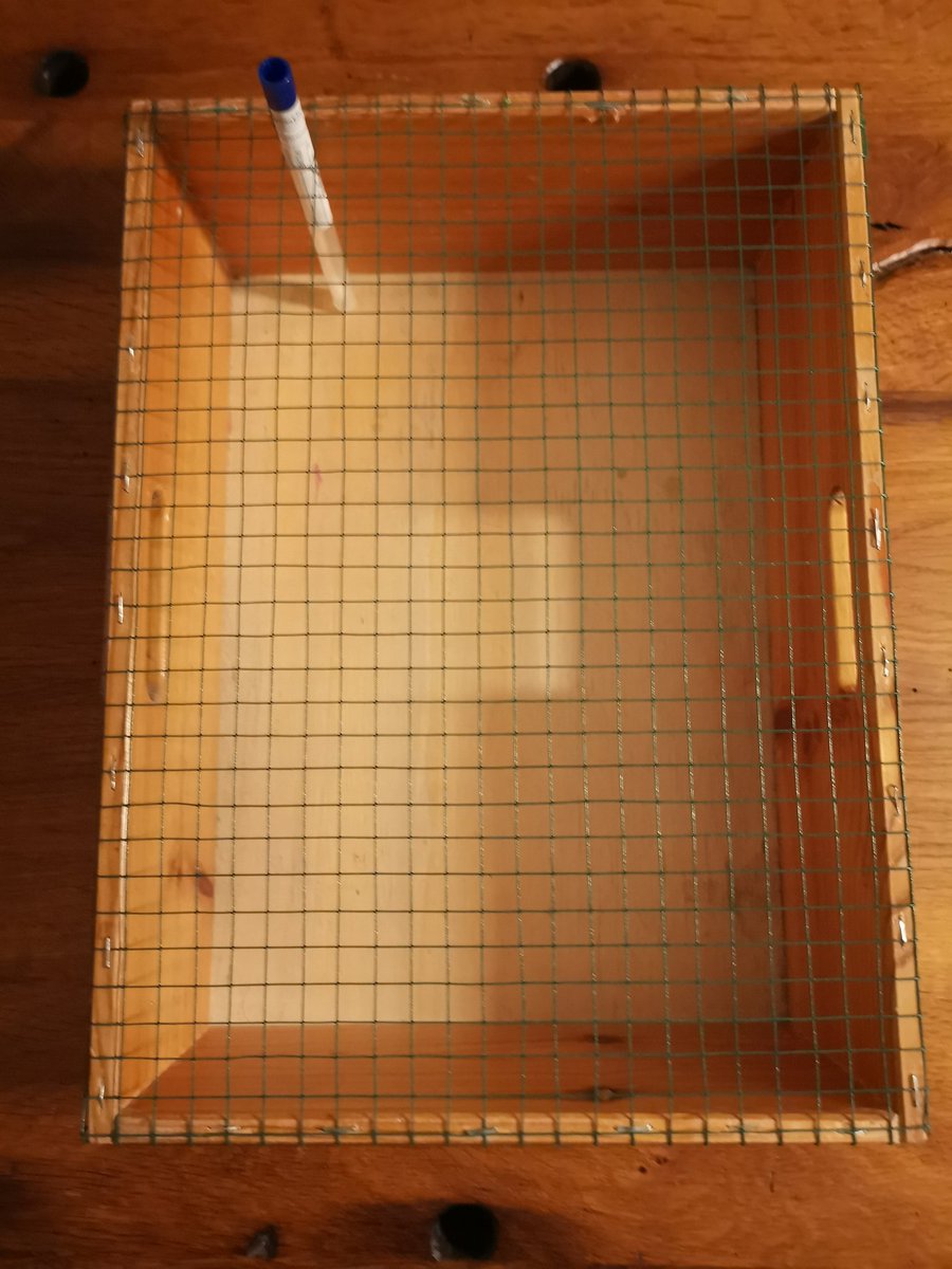 Rückstellprobenmanagementsystem 1.0. Jetzt noch die Namen der Lernenden einlaminiert links auf die Reihen und ich kann 2 Wochen vorbereiten. Volierendraht hat das passende Maß für die Röhrchen :)! Habt ihr sonst noch Ideen liebes #twlz?