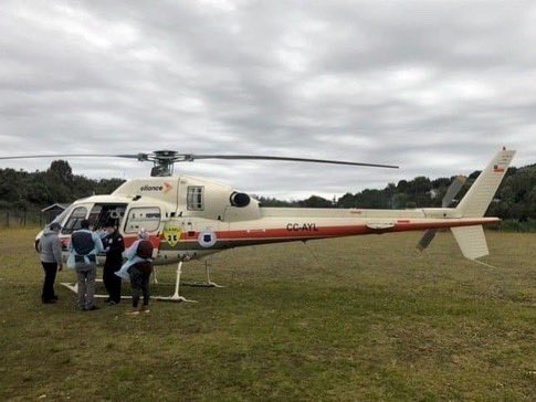 moploslagos's tweet photo. #MopLosLagos🦺🚧
Durante estos días se han realizado evacuaciones aeromédicas #Evacam  ✈️ 🏥 desde los aeródromos de Puelo, Buill y Ayacara. 
Coordinación realizada por @ssdelreloncavi con postas y helicóptero licitado para las zonas más aisladas de la región. 
#DapMOP https://t.co/hekpxDZcPr