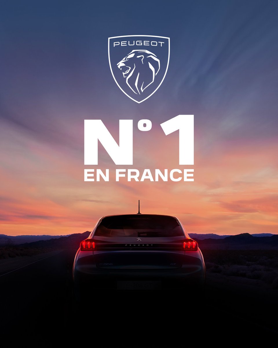 Peugeot France tweet media