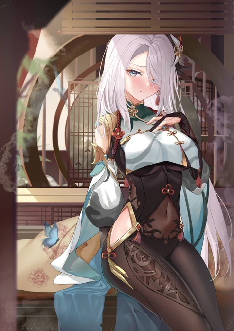 #原神  申鹤 