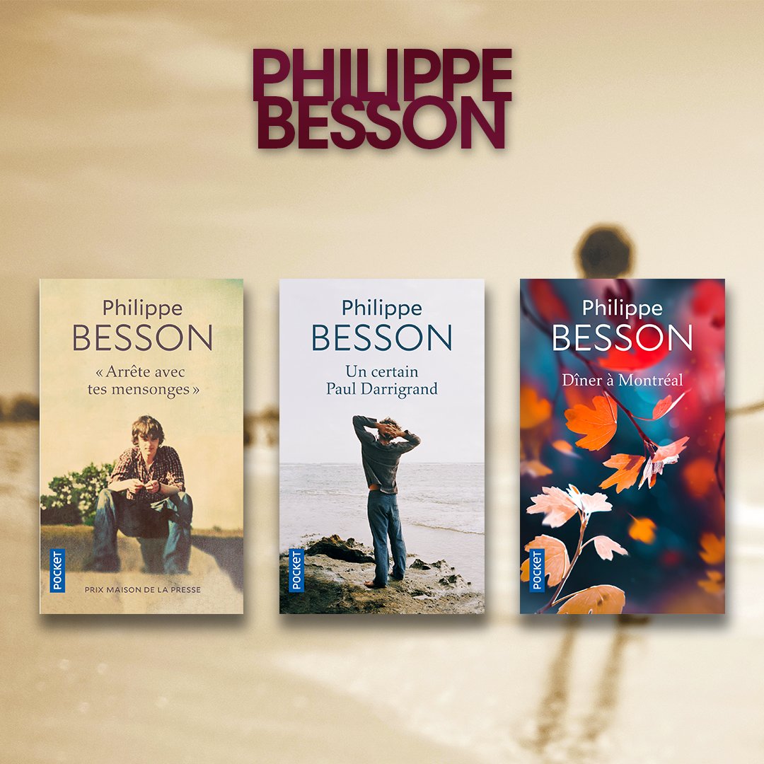 Pocket_Editions's tweet image. 📙 "Le Dernier enfant", le nouveau roman de #PhilippeBesson sera disponible en poche chez Pocket le 6/01 !
👉 bit.ly/3zqcdEE

"Même dans le drame, qui sait, comme Besson, manier la délicatesse ?" - @le_Parisien

Ses plus beaux romans sont en poche chez #Pocket ! 📚