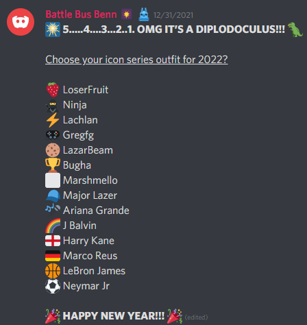 Top5Gamingx's tweet photo. ALI-A SKIN??

Fortnite might be teasing that the next Icon Series skin will be @OMGitsAliA, as they posted the Diplodocus meme on their official Discord!

via @GMatrixGames https://t.co/LXnZmKIQQm