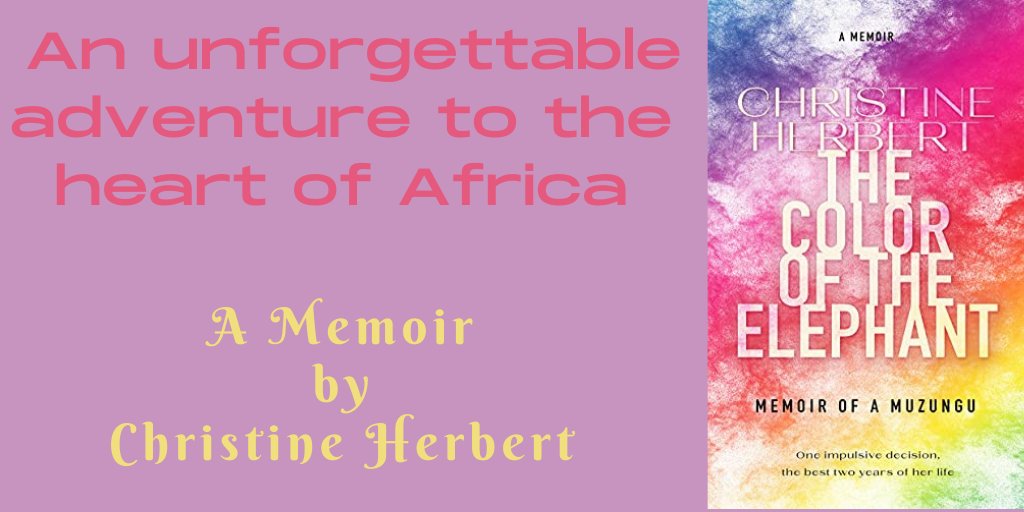 Author_PromoPal's tweet photo. A true account of humility and hilarity in the heart of Africa, a Peace Corps memoir @AuthorHerbert https://t.co/Wk54f0VprS #thecoloroftheelephant #zambia #africa #peacecorps #memoir #whattoread #bookclub #readingcommunity https://t.co/APWIHPP6GD