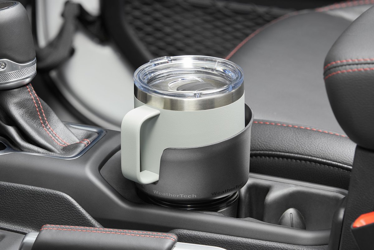 weathertechca's tweet image. Take your YETI Rambler or portable coffee mug along for the ride with #CupCoffee ☕️