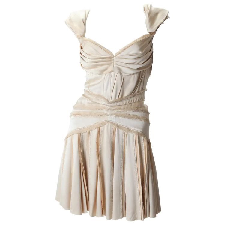 vintagepradaa's tweet photo. vintage 2000 zac posen deconstructed cocktail dress https://t.co/9YgFPJtth3