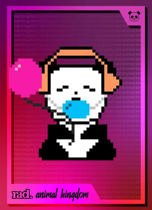 RadTV__'s tweet photo. #RadPanda 179 has been adopted!⚡️🐼💜💫
Thank you to whoever minted this baby and welcome to ara #radfam! 🤝
Don't forget to register your wallet on our website and join the @RadPandaClub private discord chat! BIG Rad news 🔜😎
https://t.co/lZwX8wDj26
https://t.co/l2fKPEfQCT https://t.co/oiYCdrm0PR