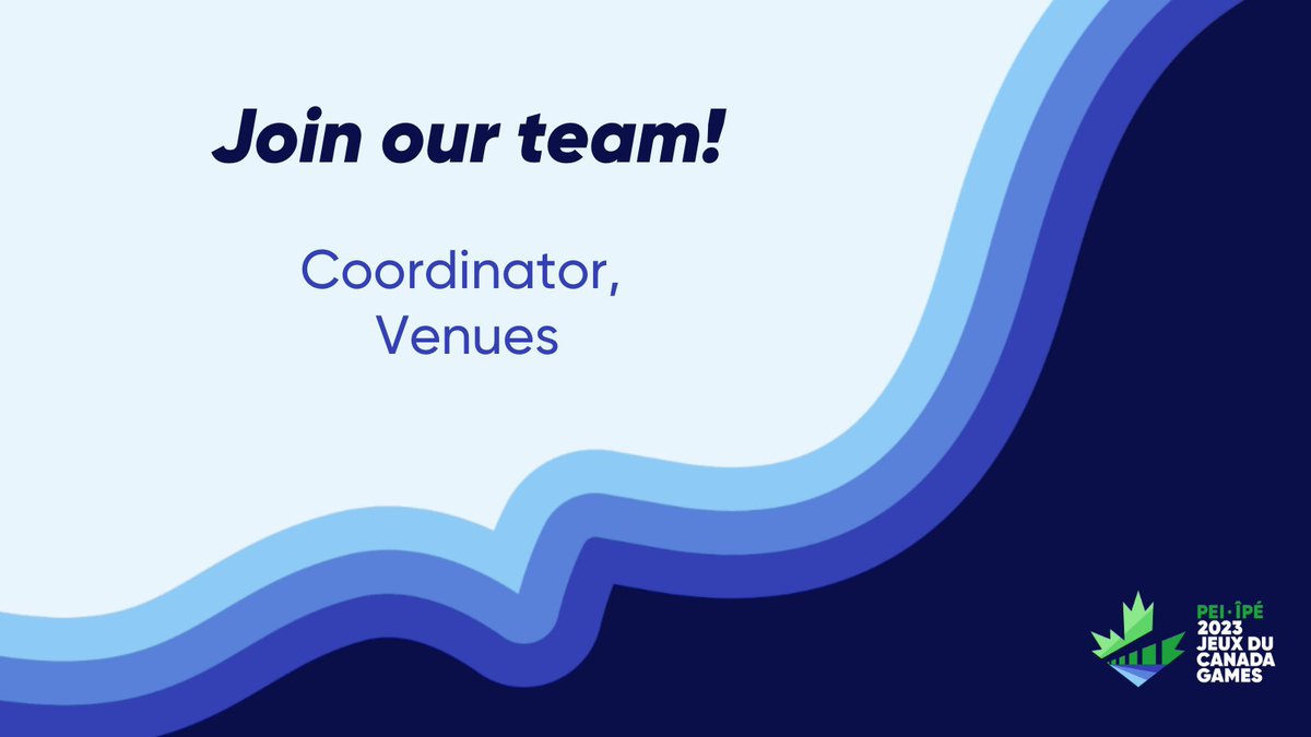 2023CanadaGames's tweet photo. Join our team!🤝

We’re looking for a Coordinator, Venues to provide accurate drawings of all venues by creating, managing and updating the drawings for all venues the Host Society will use over the course of the Games.

Deadline: Jan 7, 2022
More info: https://t.co/sNiiee2gmG https://t.co/KtxAnrO697