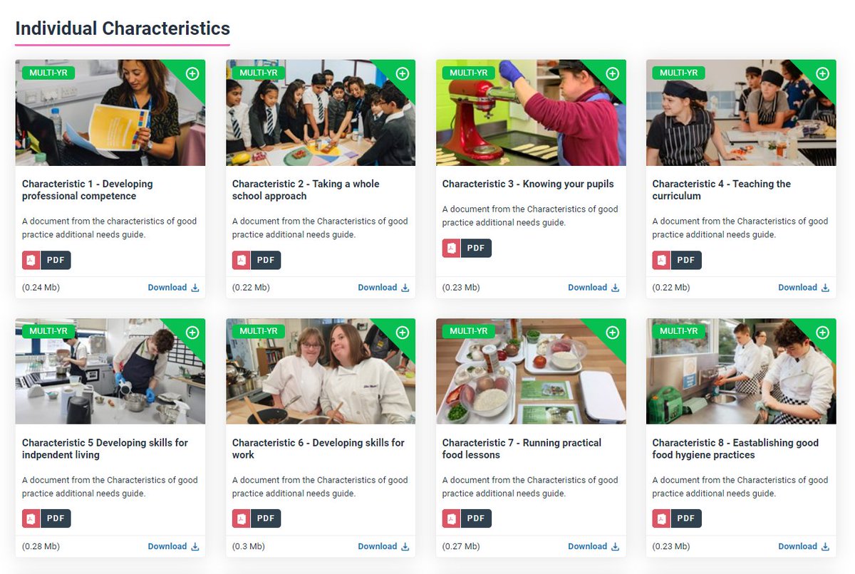 If you teach pupils with additional needs, visit our #website to access our additional needs #guide that defines the key characteristics of good practice in teaching #food and #nutrition.

foodafactoflife.org.uk/professional-d… 

#education #schools #teachers #resources