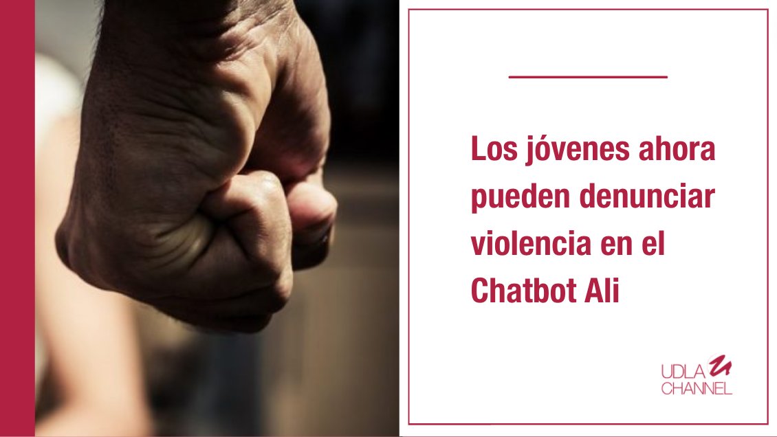 UdlaChannelEc's tweet photo. #Nacionales| #FundaciónAliada y las #CasasSomosQuito iniciaron un proyecto denominado #AliBot. Es un chat virtual que ayuda a identificar y reportar la violencia. La idea es capacitar a adolescentes de 14 a 21 años, sobre medidas para la prevención de #ViolenciaDeGenero. https://t.co/2fyj2kA4s4