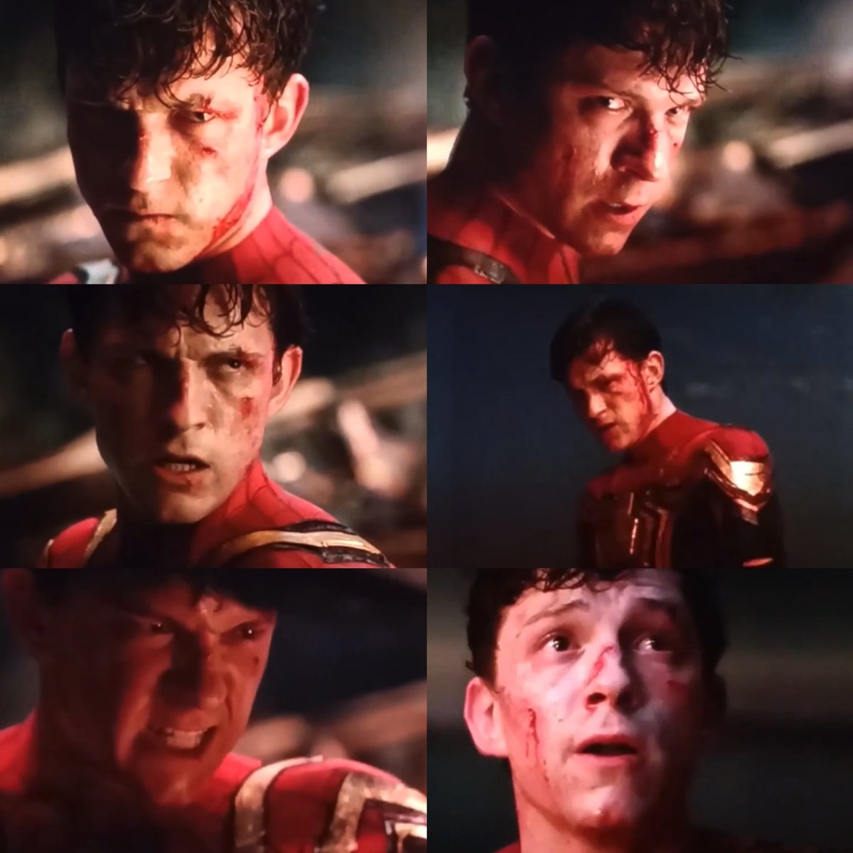 tomhollandfiles's tweet photo. tom holland devoured this scene. angry peter parker hits different. 

#SpiderManNoWayHome https://t.co/sXfQeekjcS