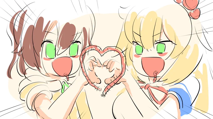 #祭絵 #はあとart 