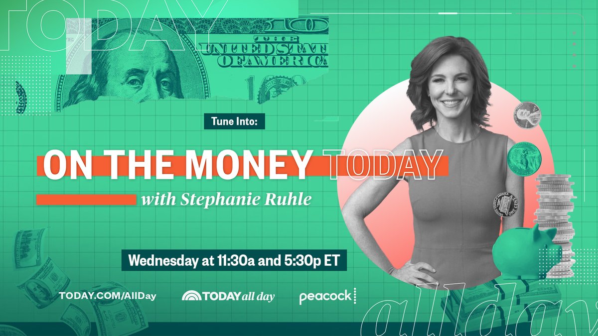 I'm going on On The Money Today <a href="/TODAYshow/">TODAY</a> TOMORROW with <a href="/SRuhle/">Stephanie Ruhle</a> at 11:30 am EST (and again at 5:30 EST). We are going to be talking New Year's budgeting 💰🥳