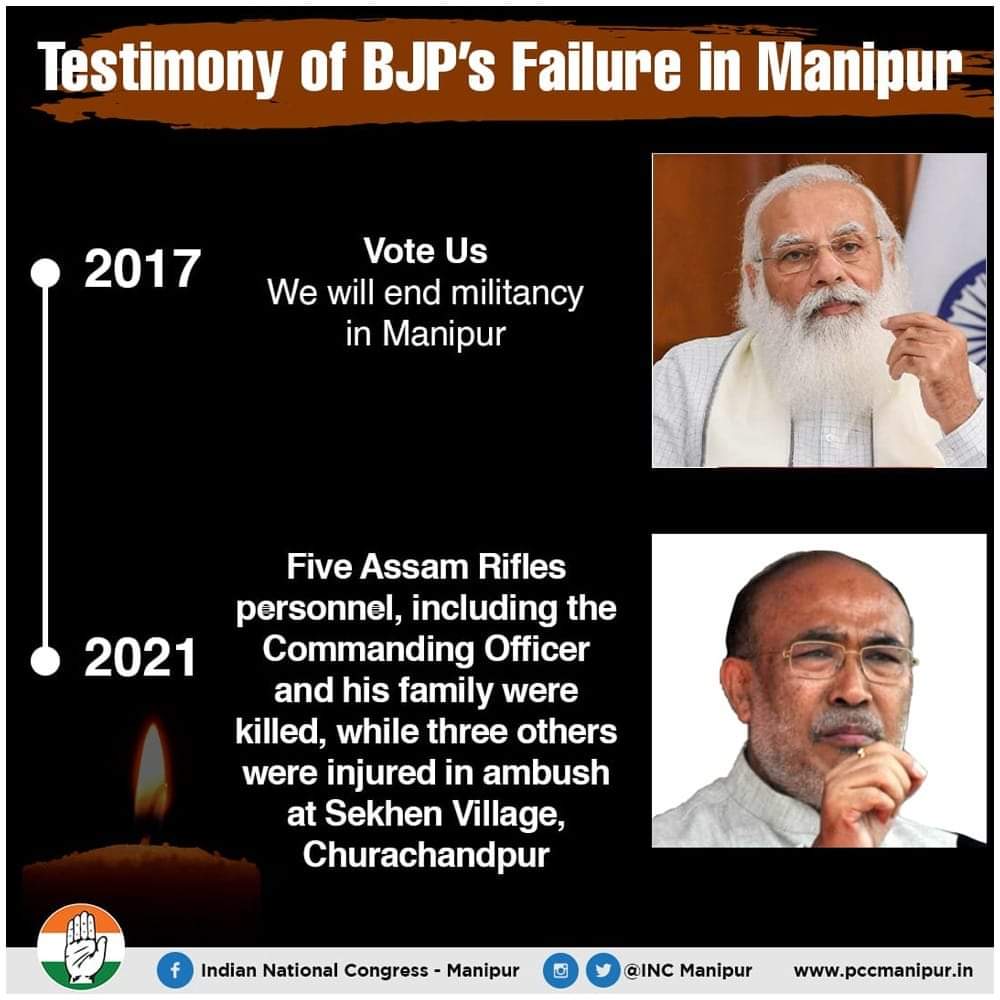 CongressMykkudy's tweet photo. #ManipurRejectsModi https://t.co/ygpaitCJke