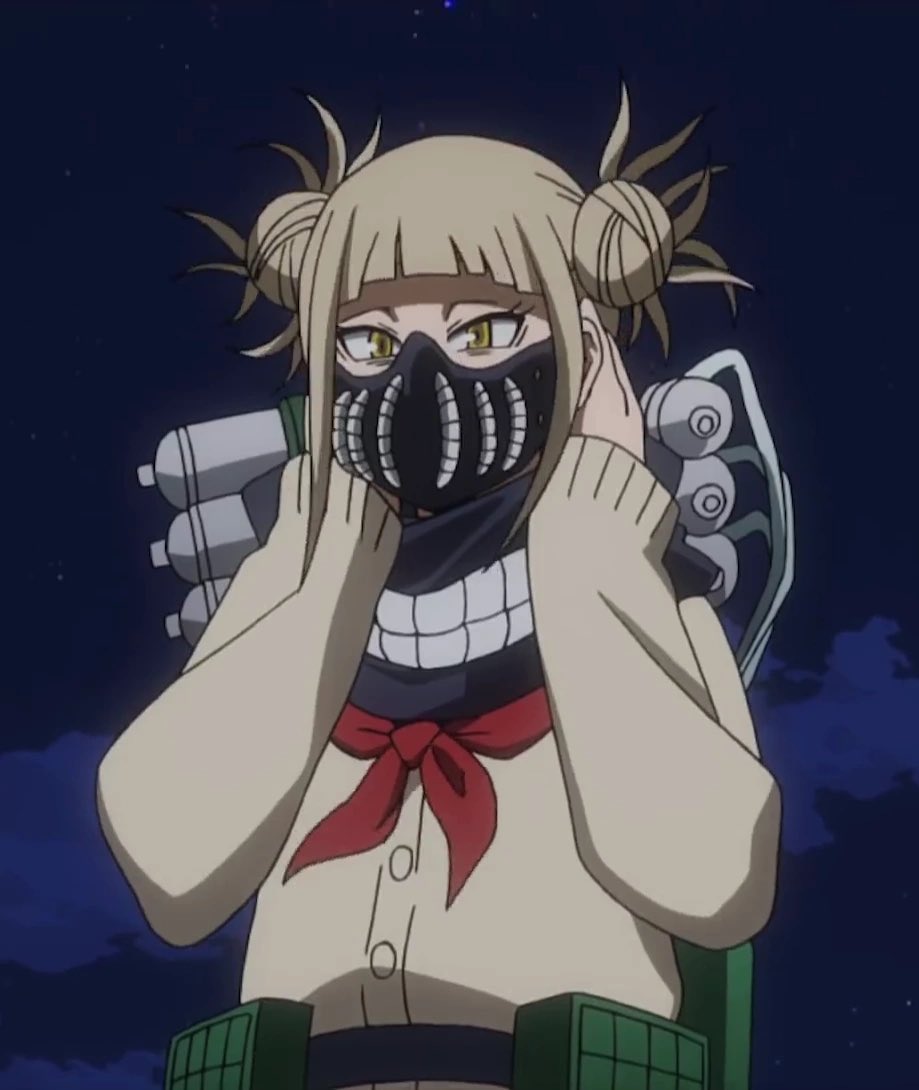 today's character with anime hair is himiko toga from my hero academia/boku no hero academia!