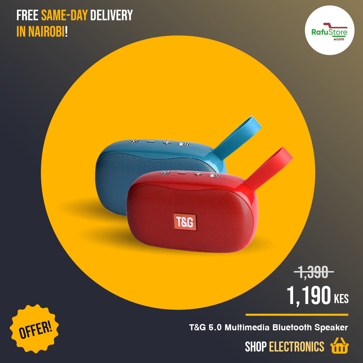 rafustore's tweet photo. T&amp;G 5.0 Multimedia Bluetooth Speaker Blue available on https://t.co/80TvyX0vvc

Enjoy 

✅Free, Same Day Delivery in Nbi
✅Pay on Delivery 
✅Great variety and prices

#rafustore https://t.co/jNHA327N0t