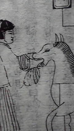 あーんする馬 