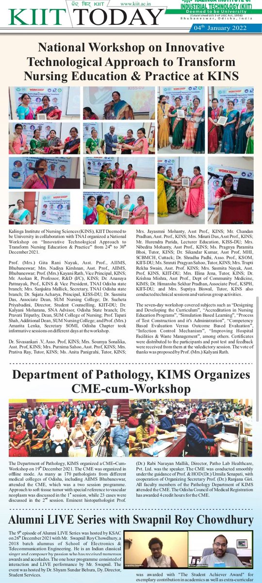 srinibasdas001's tweet photo. KIIT TODAY
#WeLoveKIIT
#kiitsoee
#kiituniversity
#InstitutionofEminence https://t.co/Auz2yJohqN