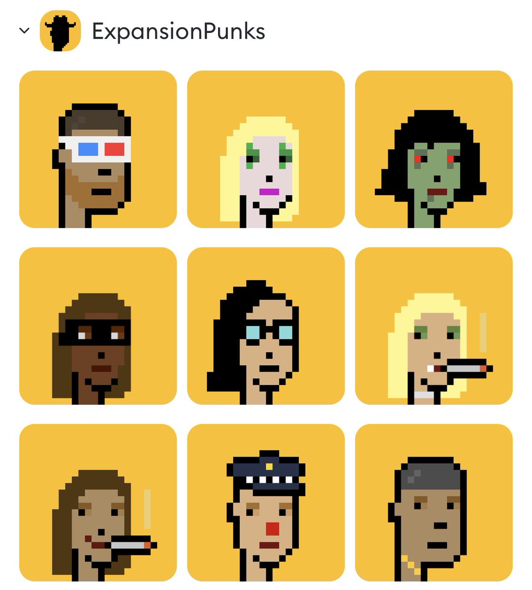 6Foot4Honda's tweet image. Don’t blink… you might miss @ExpansionPunks hitting a 1ETH floor… very soon..