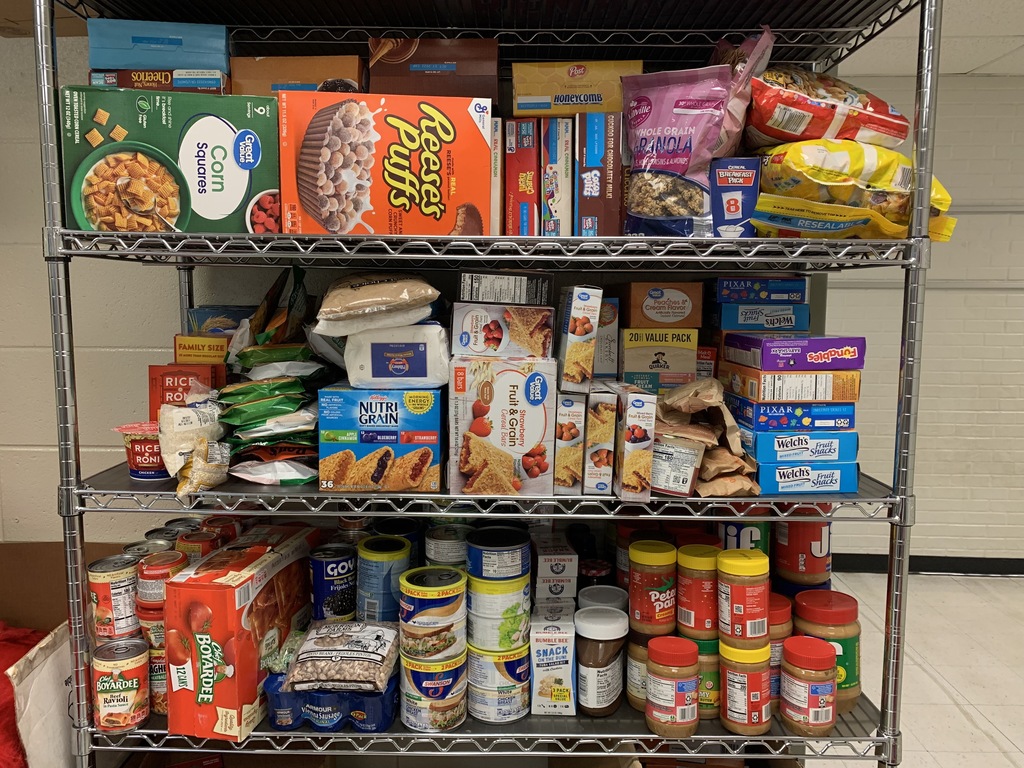 AERedbirds's tweet photo. Our Reverse Advent Food Drive was a success!  Thank you to all who participated!  This is such a blessing for our families! https://t.co/DdlSQohwvw