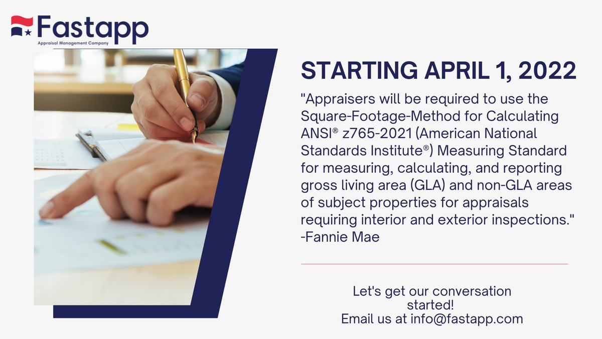 FastappAMC's tweet photo. As we begin another year, Fastapp wants to keep you updated on changes in the appraisal industry that could impact you and how you do business. 

.

.

.

Don't forget to check back here next week as we share another change for the New Year! https://t.co/34VWP8ik1O