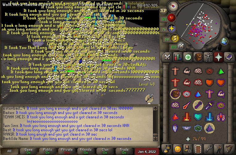 playdeadclan's tweet image. 55 OF THE STRONGEST RACCOONS FOUGHT IN A BOX LAST NIGHT AND THEN TURNED AROUND AND FARMED @ANTIPD INTO SUBMISSION. TYFF @TempestOSRS LOOK FORWARD TO THE NEXT ONE

Topic: playdead-rs.com/index.php?/top…