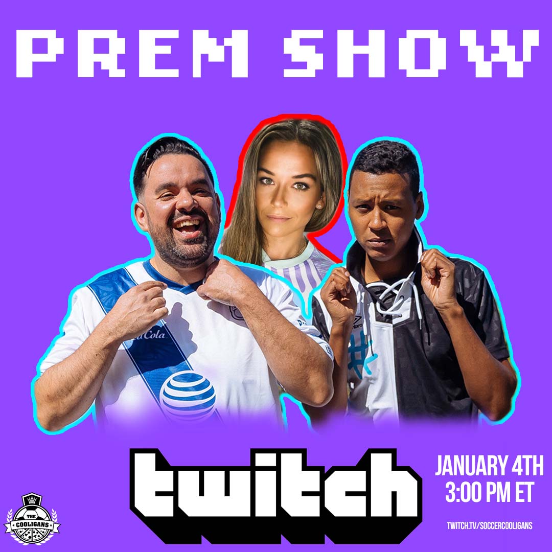 SoccerCooligans's tweet photo. Due to a scheduling conflict, we are going live on @Twitch a little earlier than usual today! Join us for #PremShow at 3 PM ET with special guest @CCupo of @CBSSportsGolazo as we chat Premier League news + Lorenzo Insigne signing with @TorontoFC!
πΊ: https://t.co/xdWVJwZHnP https://t.co/ClSRExYu4O