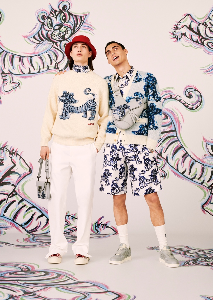 Dior's tweet photo. Savor the sporty allure of the #DiorSpring22 capsule https://t.co/6PoHVpaxg7 specially created by Kim Jones in collaboration with artist Kenny Scharf to celebrate the Lunar New Year and its tiger, the latter interpreted on pieces from knitwear to a #DiorSaddle.
© Brett Lloyd https://t.co/7jFjhbbBdh