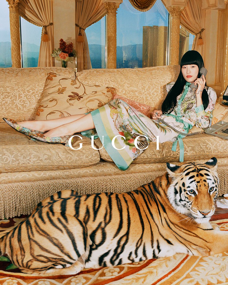 Celebrating the Year of the Tiger, the House presents #GucciTiger: a selection of ready-to-wear and accessories featuring various renditions of the animal appearing in a campaign shot by #AngeloPennetta. Creative Director #AlessandroMichele, Art Director #ChristopherSimmonds.