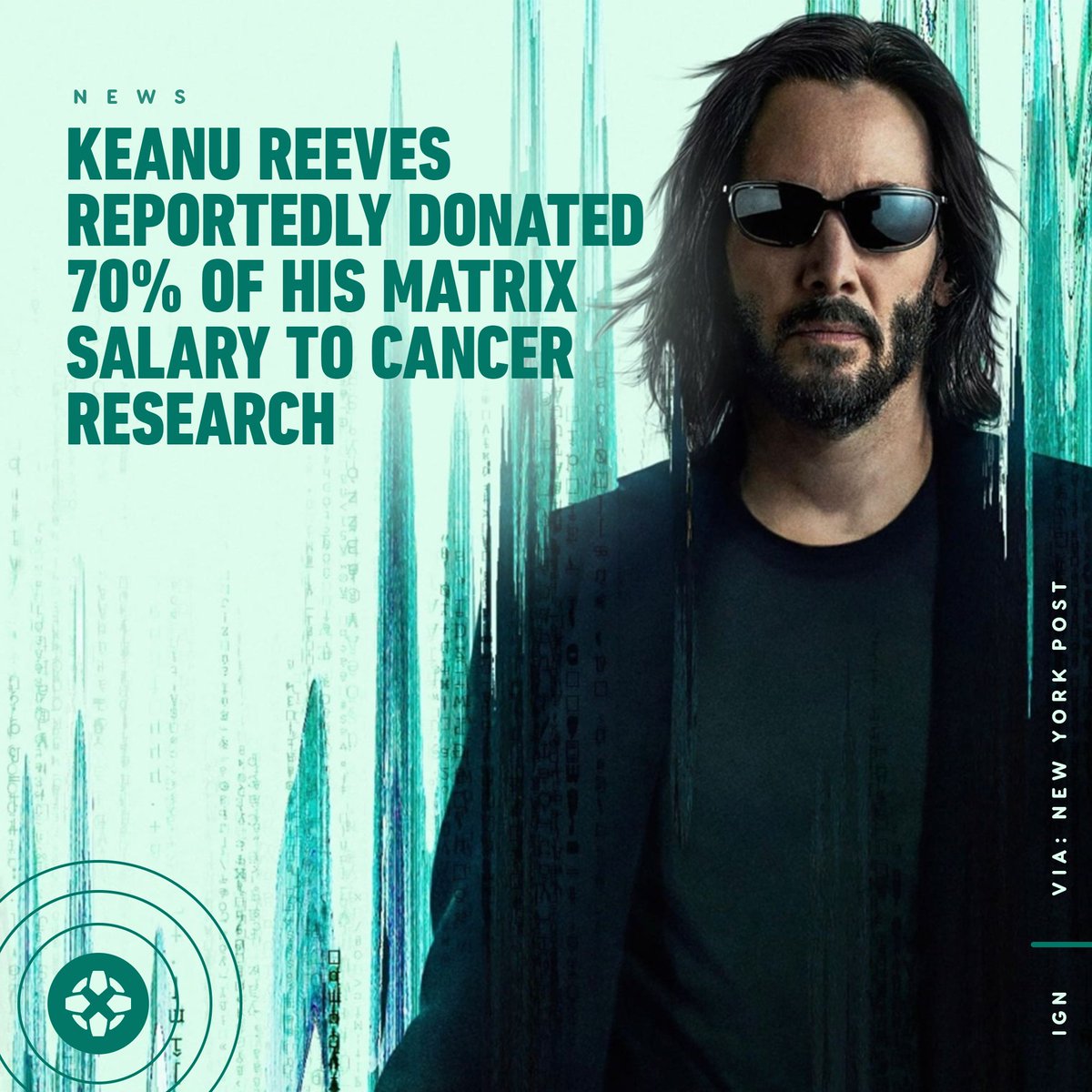 He really is the One. 💚