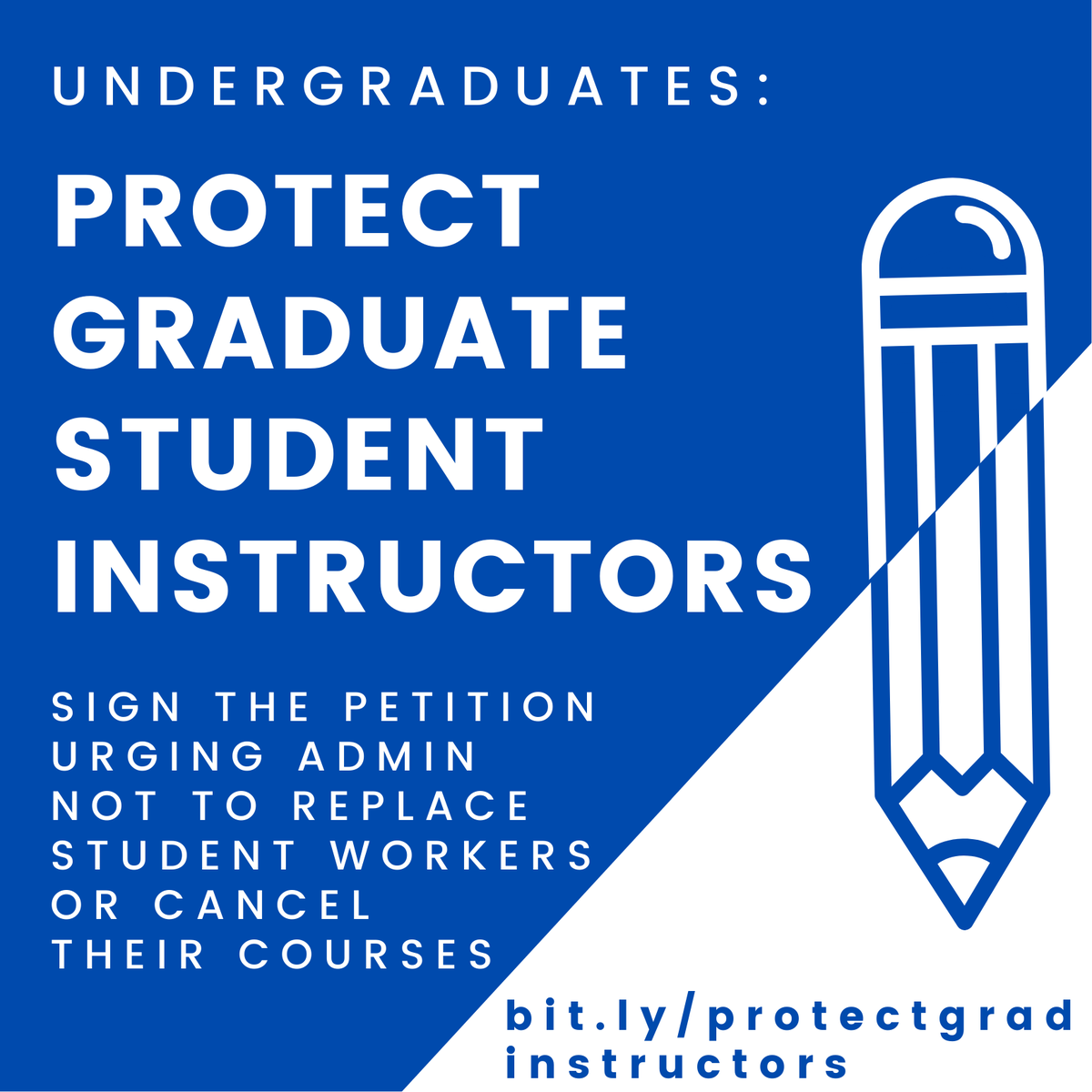SW_Columbia's tweet photo. Undergrads @Columbia, please sign the petition to protect grad instructors from retaliation! Admin has been making unilateral moves to cancel classes or reassign instructors—decisions that will affect both grads and undergrads. https://t.co/hz1DPtsZoy #CUonStrike https://t.co/ndYa8Sd27C