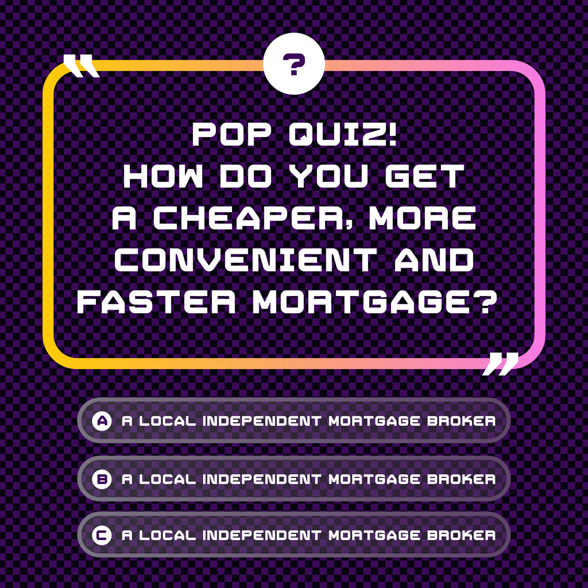 FirstClassFinan's tweet image. Happy National Trivia Day! Add your best guess below!