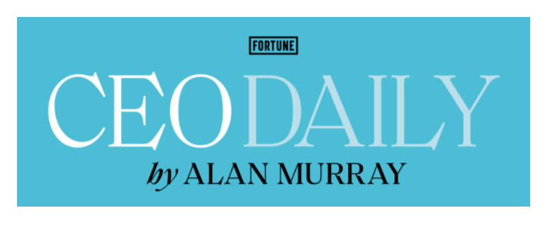 Have you seen the news? We're joining @Blackbaud!
<a href="/alansmurray/">Alan Murray</a> interviewed our CEO <a href="/tommydavidson/">Tom Davidson</a> &amp; Blackbaud CEO <a href="/MikeGianoni/">Mike Gianoni</a> on what uniting as one company will mean for the future of #SocialImpact &amp; #ESG.
Read on in <a href="/FortuneMagazine/">FORTUNE</a>'s CEO Daily  ⬇️
fortune.com/newsletter/ceo…