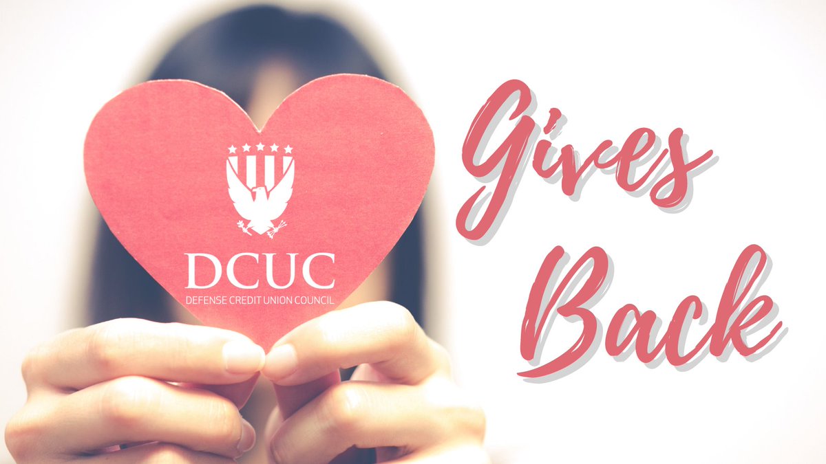 DCUC_HQ's tweet photo. DCUC is honored to give $98,000 to 14 very worthy #military and #creditunion organizations. These donations are possible thanks to DCUC’s partial ownership of #AFFN and its commitment to “Serving Our Troops One Transaction at a Time.” https://t.co/BDWVRmkHM0 https://t.co/ygpQI3bdzh