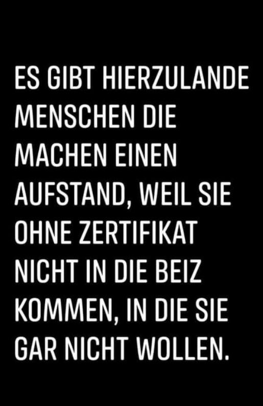 RFragt's tweet photo. #beizen #zertifikat #covidzertifikat https://t.co/JM0GFhEa6r
