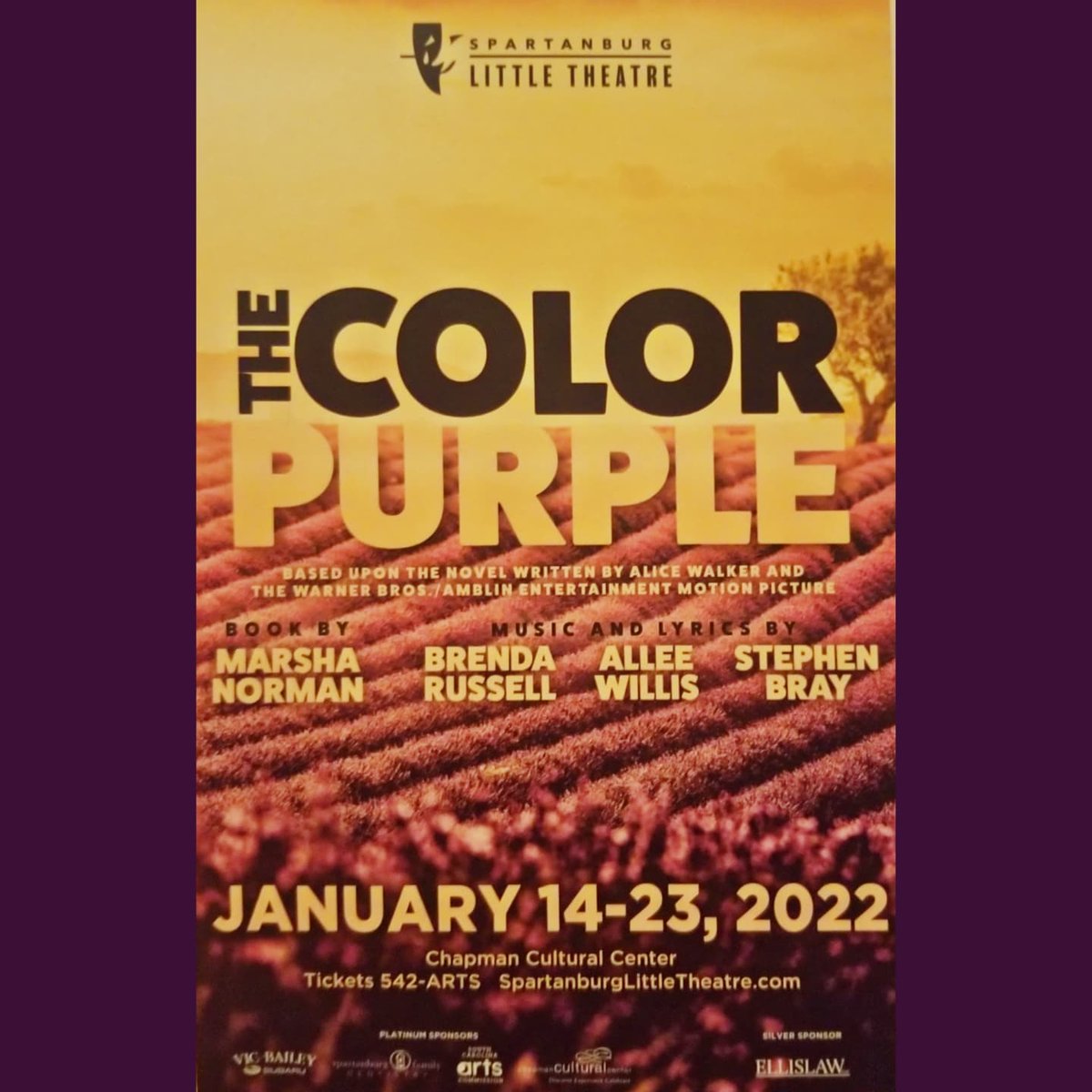 This Thursday - We learn about The Color Purple to be performed by <a href="/spartantheatre/">S.L.T.</a> at the <a href="/ChapmanCenter/">Chapman Cultural Center</a>. Join us. 
#Humanity #HumanityChats