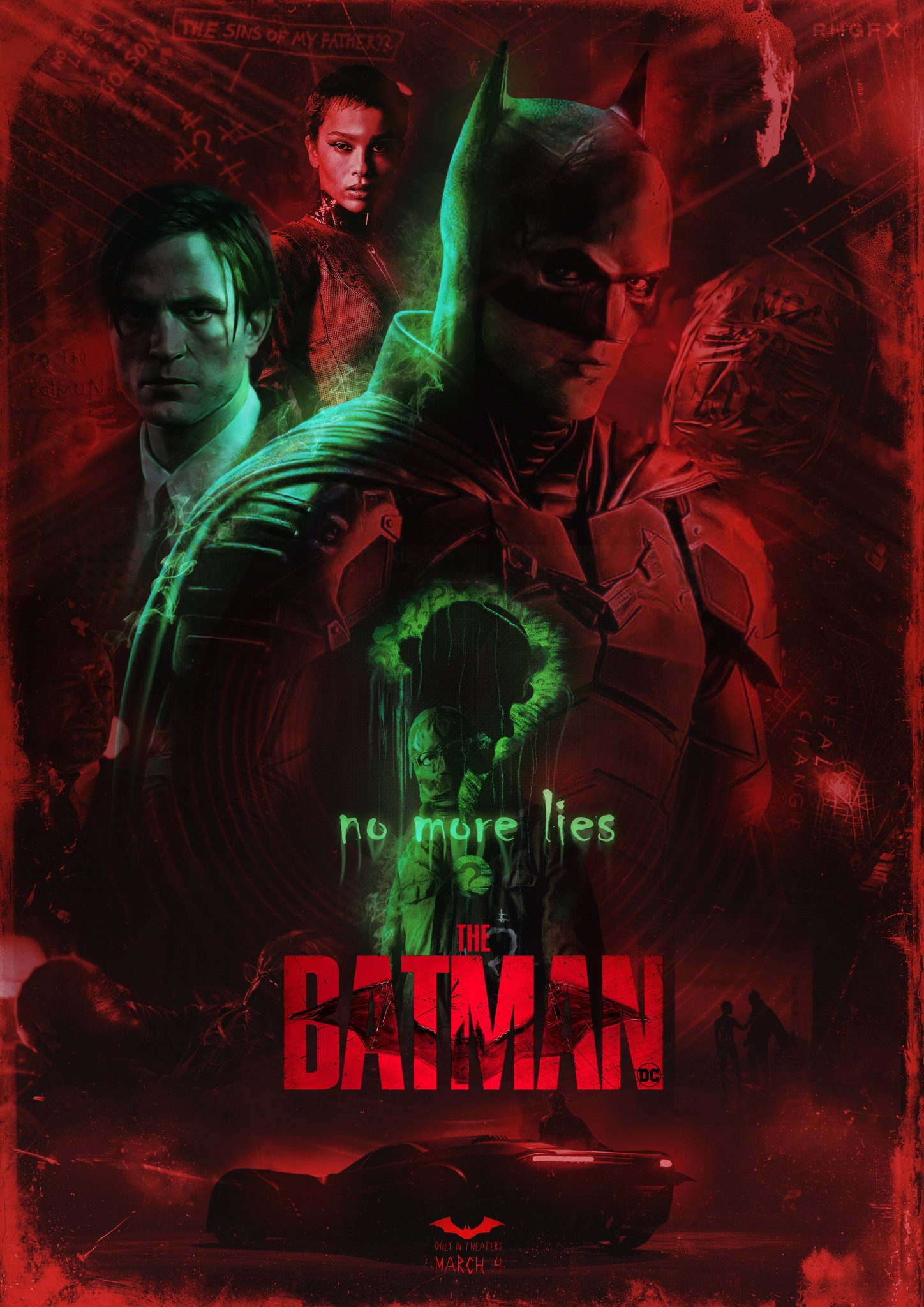 THE BATMAN 2022 - unofficial poster design :: Behance