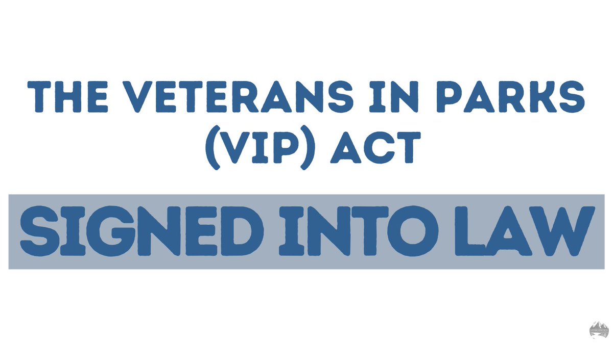 RepWebster's tweet image. The #VIPAct which ensures active-duty service members, veterans and Gold Star families have lifetime passes to national parks &amp;amp; federal public lands recently became law under the FY22 NDAA. Ensuring access to national parks &amp;amp; lands for our military is one small act of gratitude.
