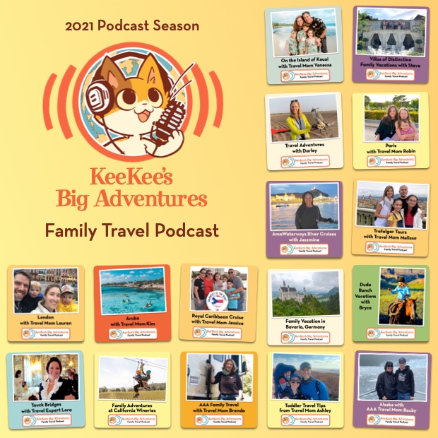 KeeKeeAdventure's tweet photo. 2022 Adventure Awaits 🌎 Check out ALL the KeeKee Family Travel Podcast Episodes for inspiration! ✈️  

🎧 https://t.co/vXgDQs5qXW

#traveltuesday #familytravel #2022travel https://t.co/wCA9gA48fZ